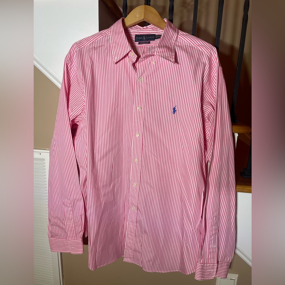 Ralph Lauren Long Sleeve Button Down Dress Shirt